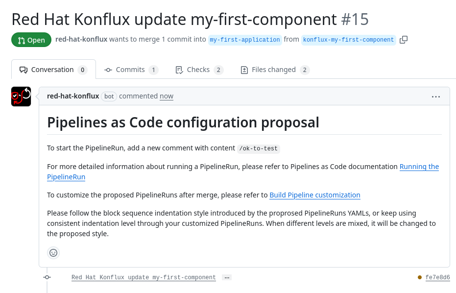 Onboarding pull request